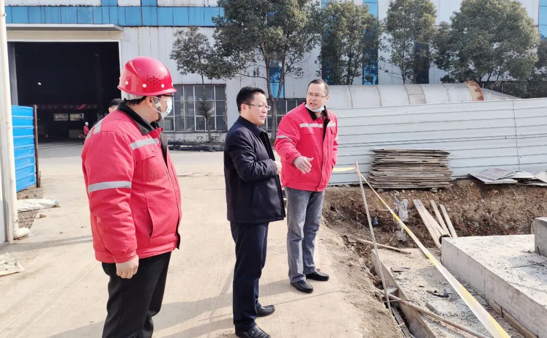 王大真到宜昌區(qū)域分子公司和項目現(xiàn)場調研